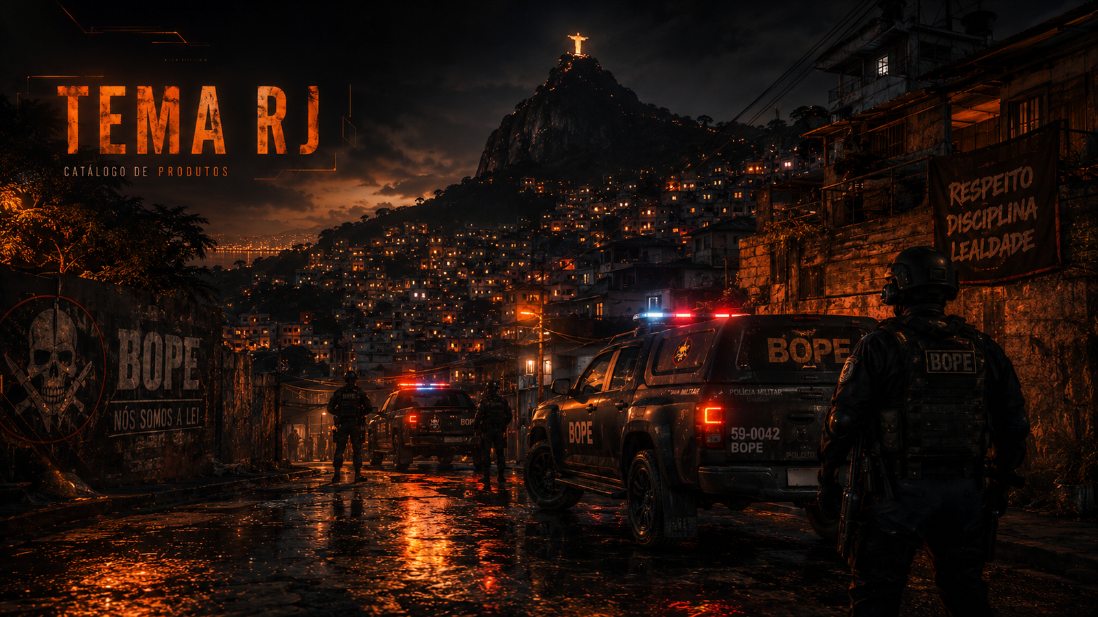 Banner Tema RJ para base FiveM GTA RP
